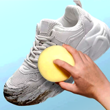 White Shoe Cleaning Cream with Wipe Sponge
